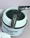Builder Liquid Gel reflective Quarz Grey Karl Diamant 30 ml